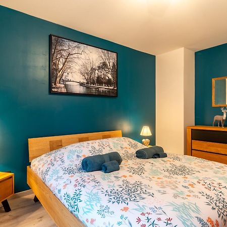 Charmant Appartement A 5 Minutes A Pied De La Vielle Ville Annecy Avec Parking Prive Exterior foto