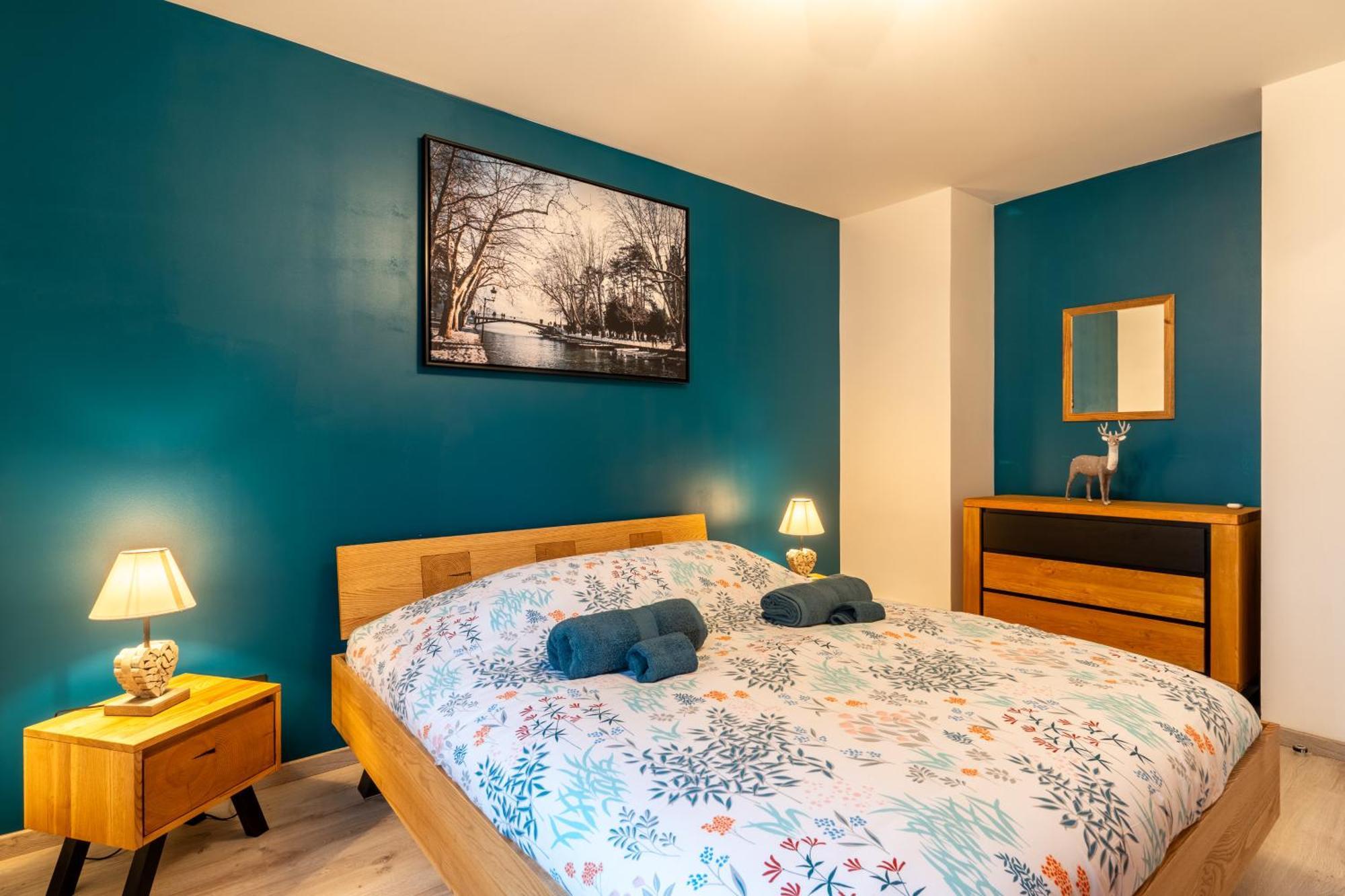 Charmant Appartement A 5 Minutes A Pied De La Vielle Ville Annecy Avec Parking Prive Exterior foto